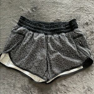 Lululemon Black and White Shorts